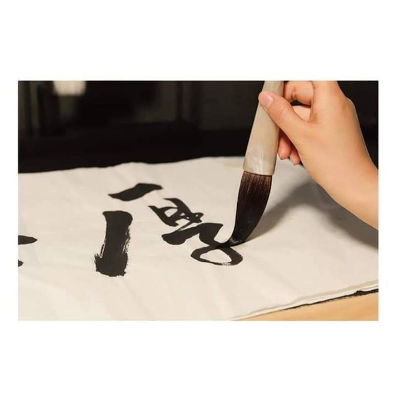 Bút lông đại tự.Bút cỡ lớn dùng để viết đại tự, viết câu đối...Xuất phong 8cmKhẩu kính 2,5cm