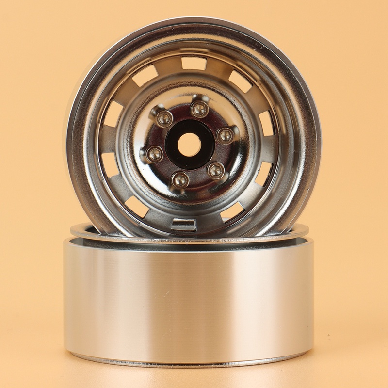 Set 4 Bánh Xe 1.9 Bằng Kim Loại Cho Xe Điều Khiển Crawler Axial SCX10 90046 AXI03007 Traxxas TRX4 RC4WD D90