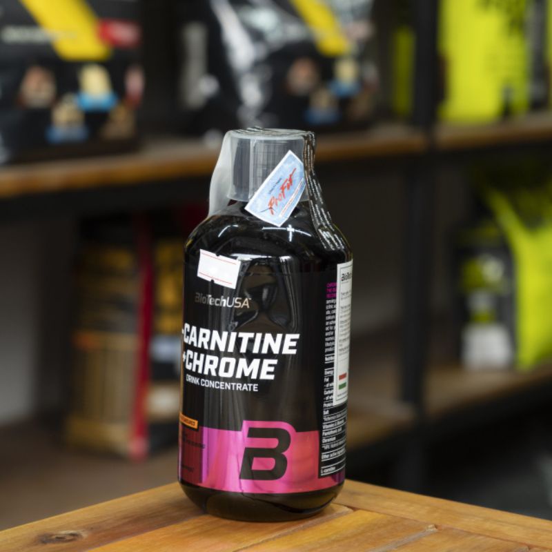 BiotechUSA L-Carnitine + Chrome Đốt Mỡ Giảm Cân 500ml