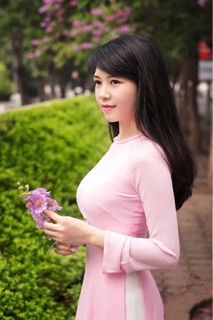 Áo dài trơn may sẵn