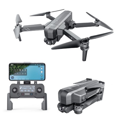 Bay Xa 3Km , Flycam SJRC F11S 4K PRO 2021, Camera 4K, Chống rung 2 trục, Bản nâng cấp của SJRC F11 4K PRO - Chính hãng