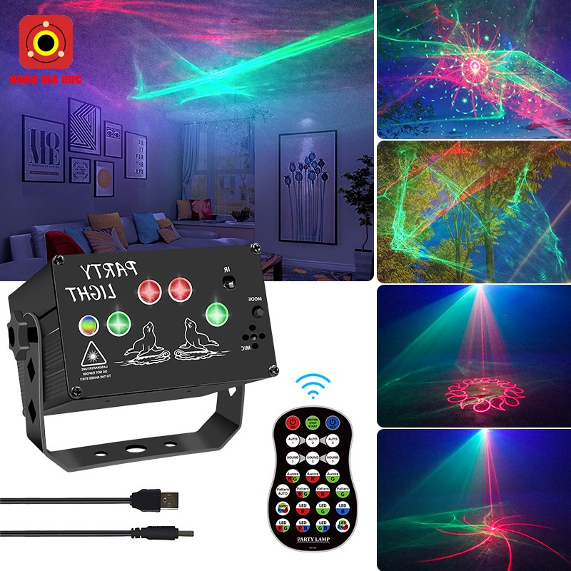 Đèn sân khấu laser 3D nháy theo nhạc dùng cho vũ trường quán bar karaoke siêu đẹp | BigBuy360 - bigbuy360.vn