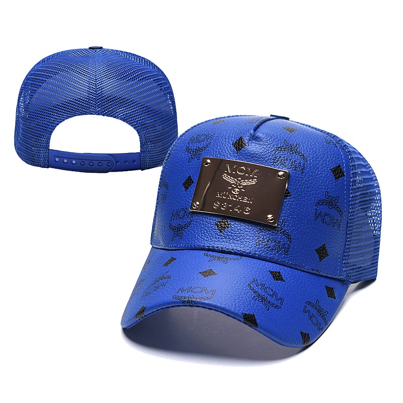 Mũ Lưỡi Trai Thể Thao golf Chạy Bộ golf Vải Lưới 7 Màu MCM Có Dây Đeo Tùy Chỉnh Thời Trang Cho Nam Và Nữ