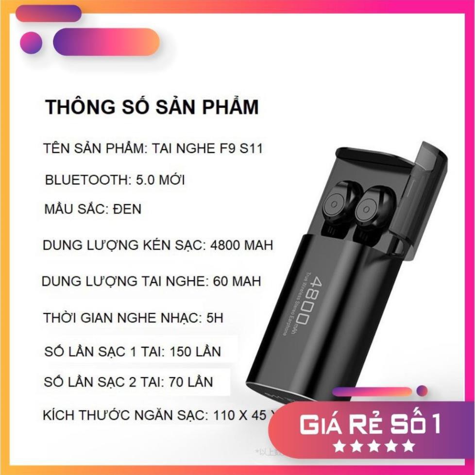 Tai Nghe Không Dây Bluooth 5.0 Gaming cho IPhone và Android - Phiên Bản Quốc Tế S11 TWS