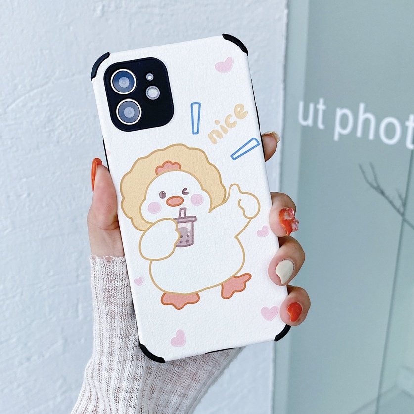 Ready stock Huawei y7pro 2019 shookproof Waterproof Anti-scraping lovely cartoon Silk-textured Phone case