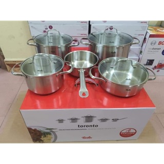 Bộ nồi Fissler Toronto 5 nồi
