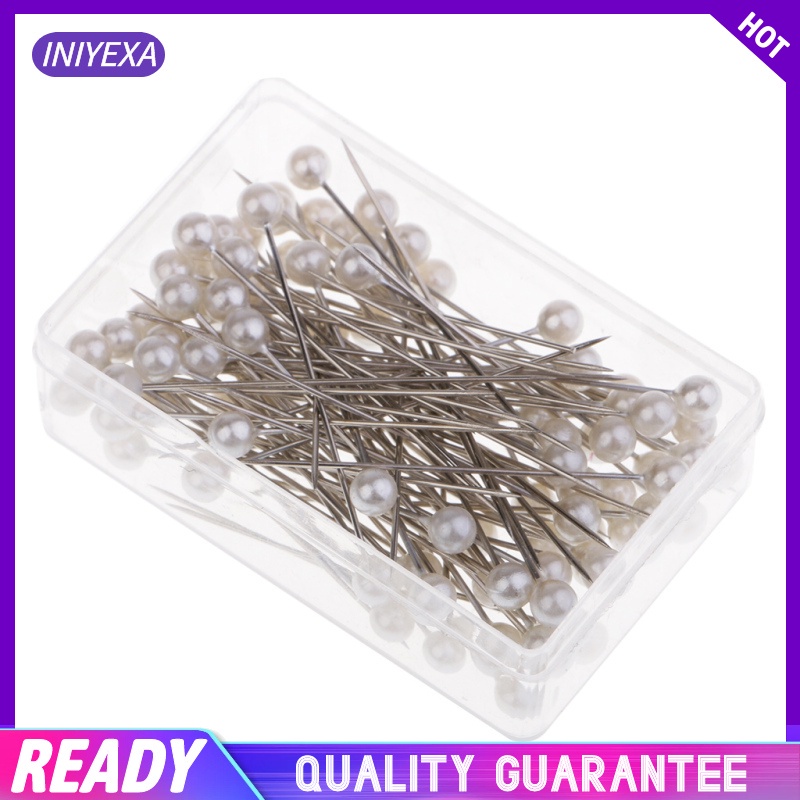 Set 100 Kim Ghim Đính Ngọc Trai Dùng Trang Trí Bó Hoa Cưới