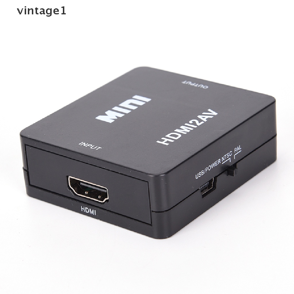 Bộ chuyển đổi hdmi sang rca av/cvbs hd 1080p mini hdmi2av