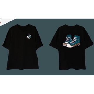 FREESHIP [Mã THOI05325 giảm 15k] áo thun tay lỡ form rộng UNISEX phong cách hiphop Old school in 2 mặt