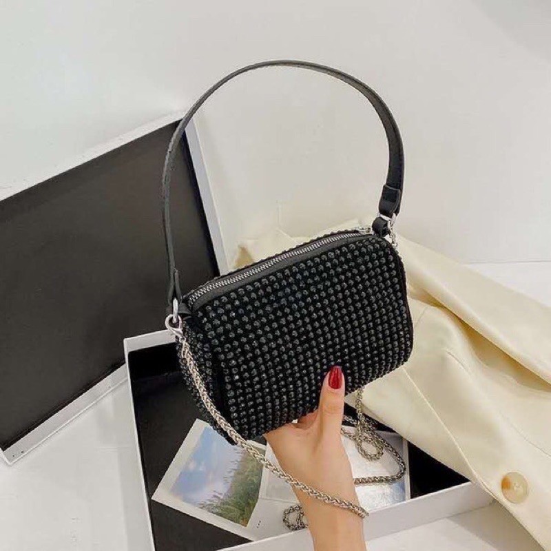 TÚI XÁCH ĐÍNH ĐÁ VÍP SIÊU SANG CHẢNH | BigBuy360 - bigbuy360.vn