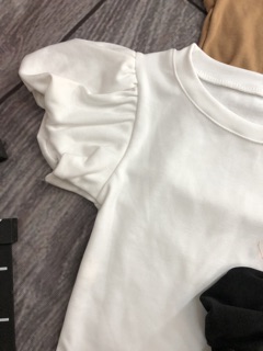 Áo croptop tay phồng