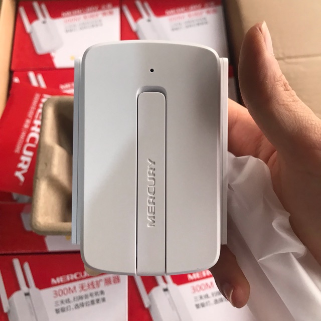 Bộ kích sóng wifi 3 dâu chính hãng Mercury cắm điện 220V