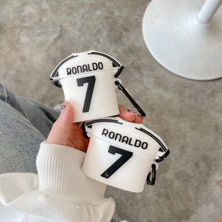 🔥AirPods Case 🔥Vỏ Silicone Bảo Vệ Hộp Sạc Airpods Airpods 2 Hình Cầu Thủ Bóng Đá Xinh Xắn