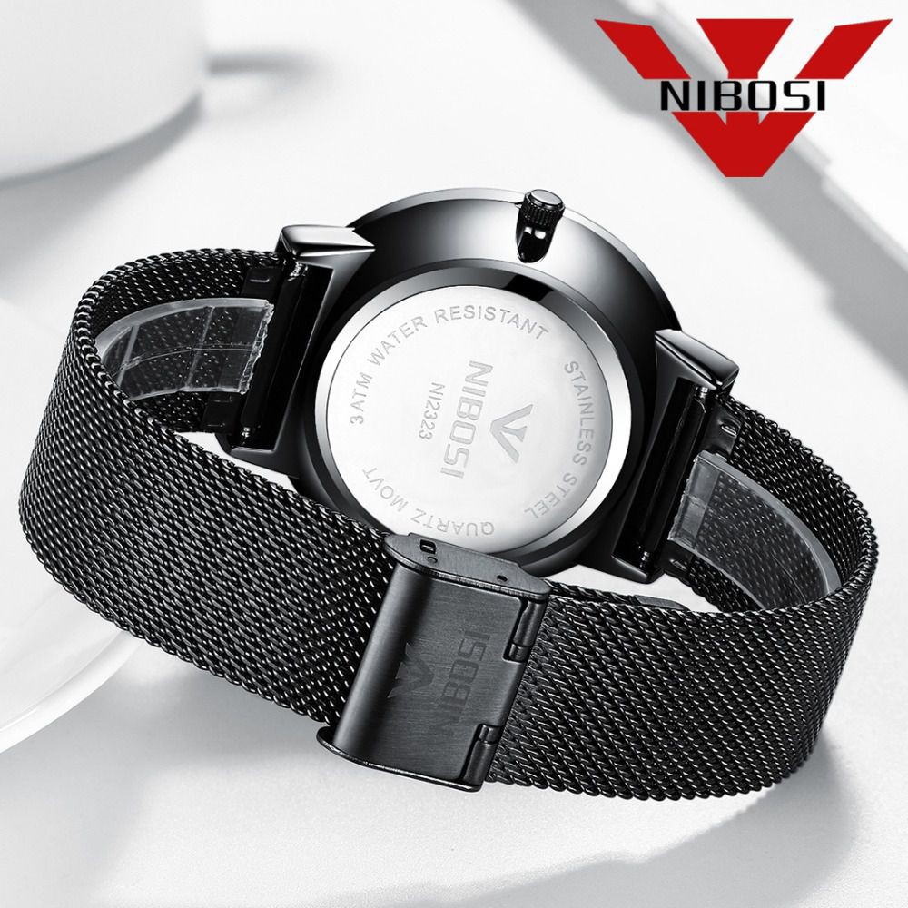 [HÀNG CHÍNH HÃNG] Đồng Hồ Nam NIBOSI 2323 Chính Hãng Dây Thép Mành Cao Cấp Nhiều Màu | BigBuy360 - bigbuy360.vn