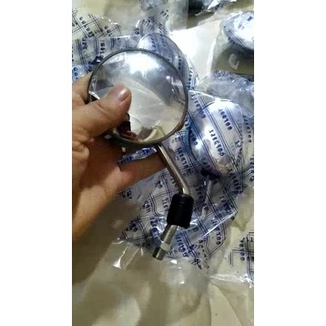 Gương Tròn Xe Máy cầu lồi góc rộng gắn xe máy cực đẹp Chân 10ly Loại Xịn Cao Cấp