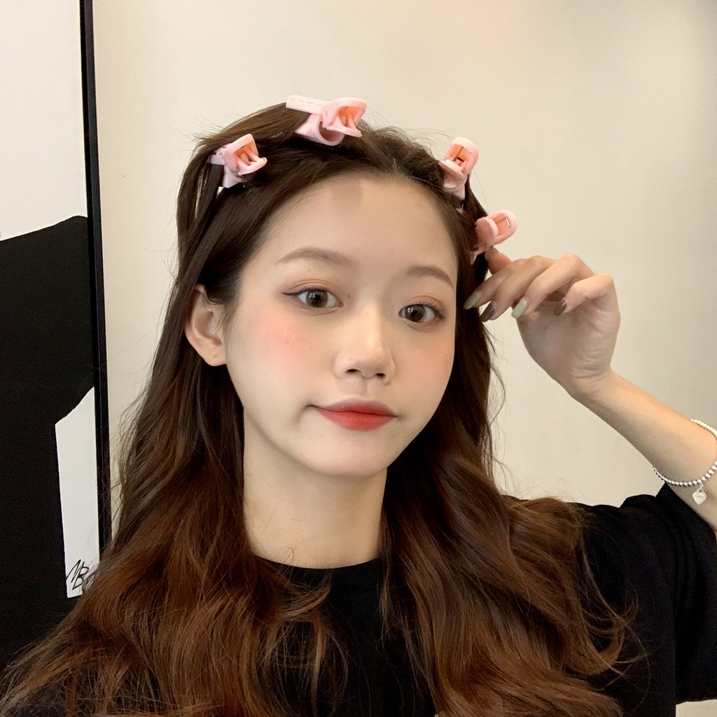 [Mã SKAMCLU8 giảm 10% cho đơn từ 100K] Set 2 kẹp tóc làm phồng mái Hàn Quốc xinh xắn cho nữ