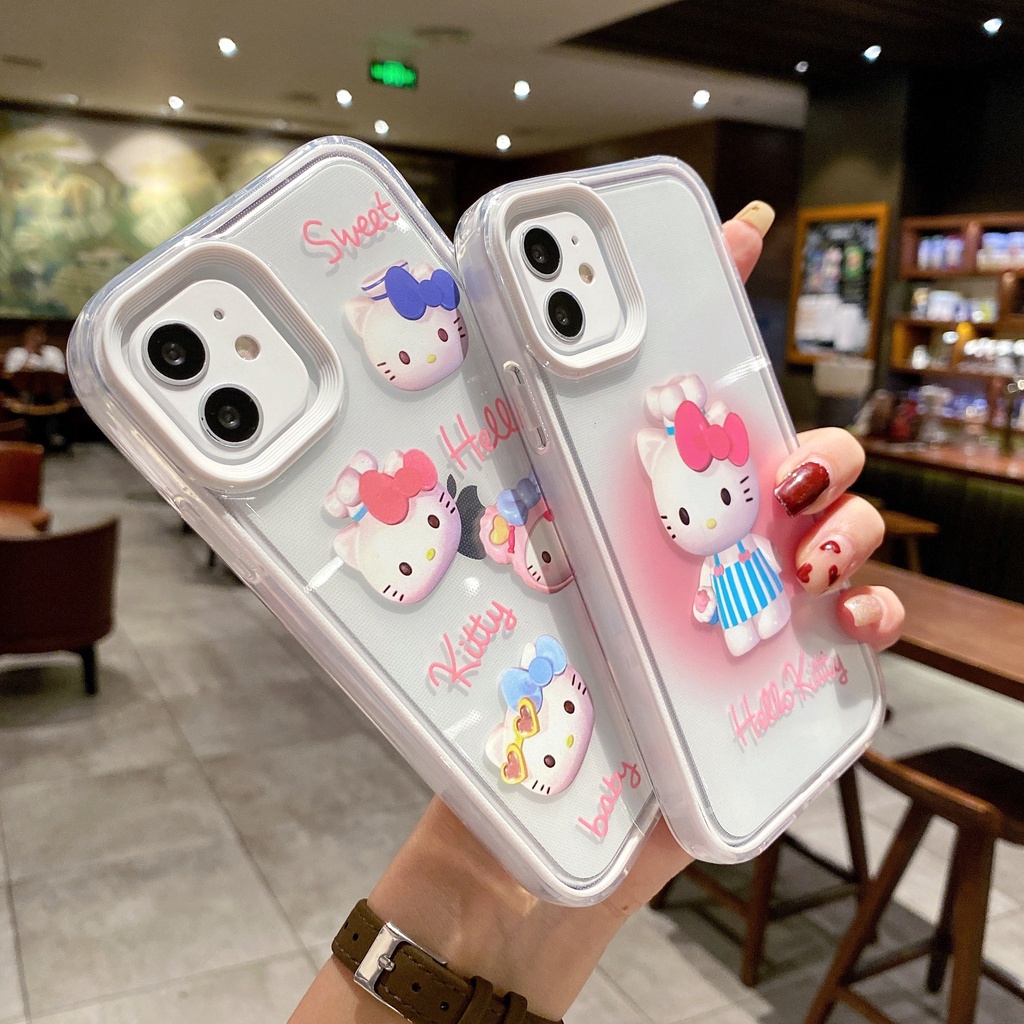 Ốp Điện Thoại Tpu In Hình Hoa Chống Sốc Thời Trang Cho iPhone 14 / 13 / 12 / 11