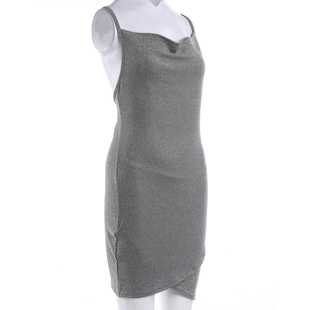 Đầm 2 dây ôm body quyến rũ sành điệu gợi cảm