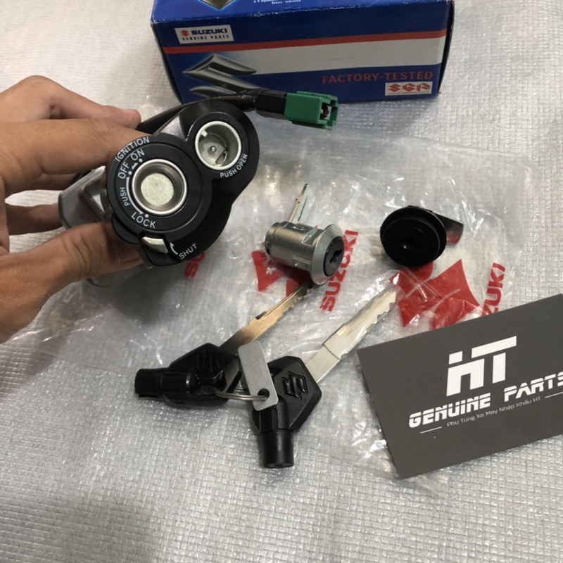 BỘ Ổ KHÓA RAIDER FI / SATRIA FI CHÍNH HÃNG