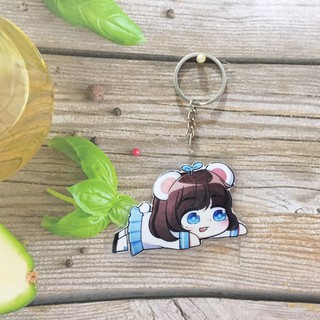 Bộ Móc khóa Hero team chibi 6 móc