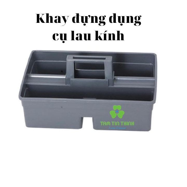 Khay đựng dụng cụ lau kính chuyên dụng nhiều ngăn Baiyun