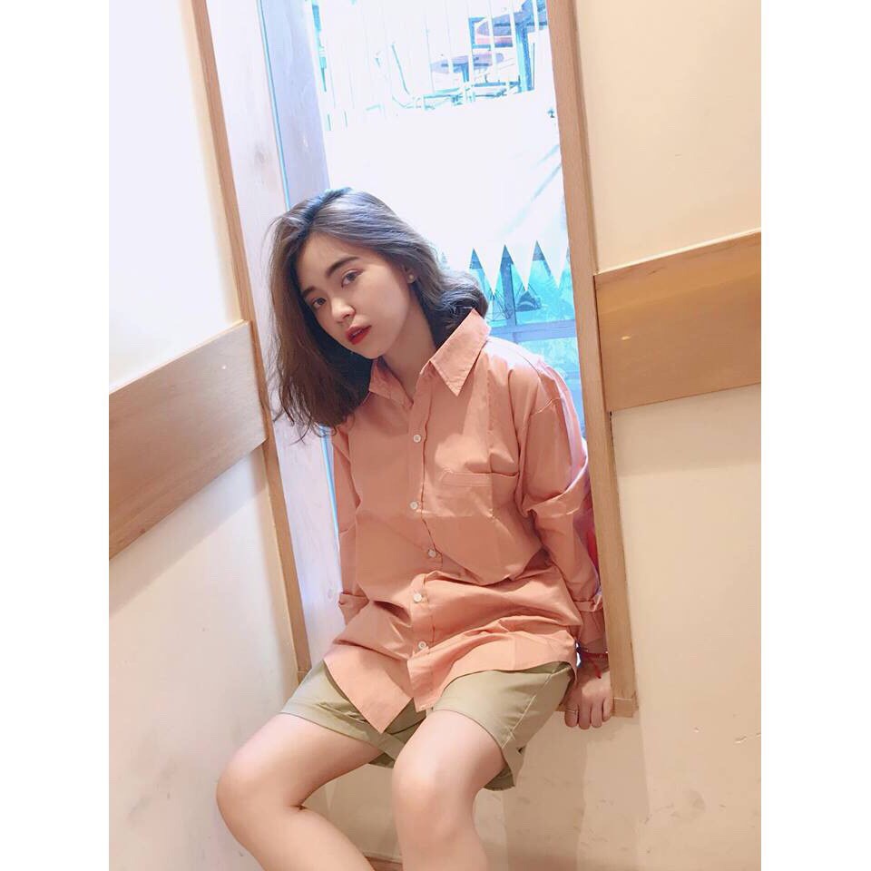 QUẦN SHORT KAKI ĐEN BE NAM NỮ UNISEX - (Sp sẵn)