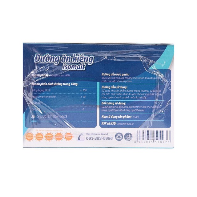 Đường ăn kiêng isomalt Biên Hoà Light 5gam | BigBuy360 - bigbuy360.vn