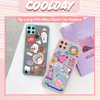 Ốp Lưng Realme C21Y Realme 5 5i 5s C25 C3 C3i 6i C12 C21 TPU Hình Jelly Unicorn Nhám Chống Sốc Chống Bẩn Bảo Vệ Coolday