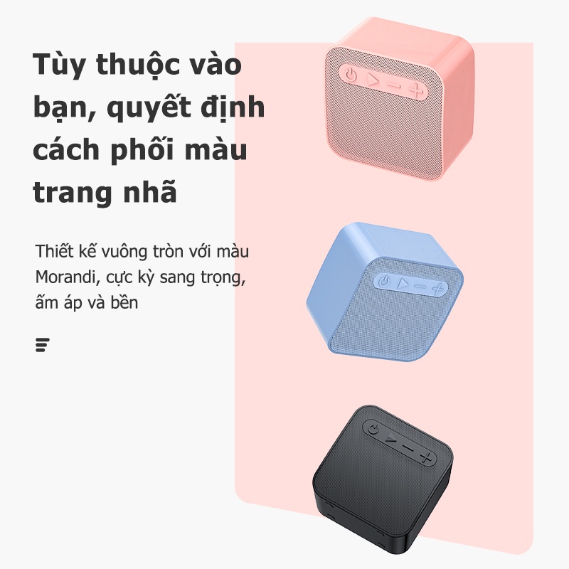 Loa Bluetooth 5.0 Mini BASIKE Âm Thanh Cực Hỗ Trợ Nghe Nhạc Bằng Thẻ Nhớ TF & USB