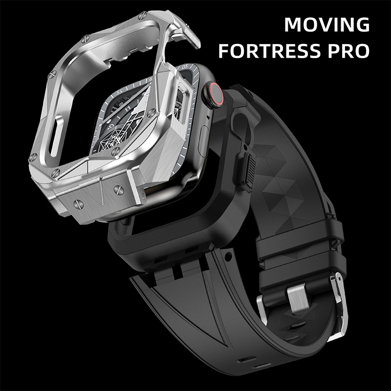Dây Đeo 44mm 45mm Luxus Mod Cho Đồng Hồ Thông Minh Apple Band Ultra 8 7 Runnber 8 7 se 6 5 4