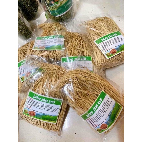 1Kg Đẳng sâm khô(loại 1,khô ,mới)