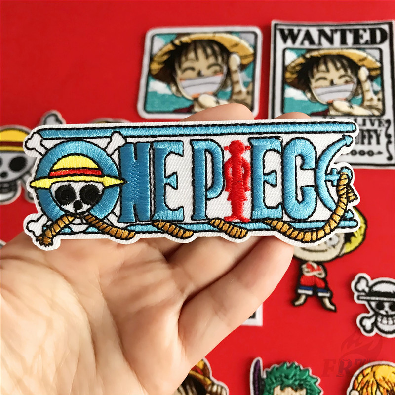 ☸ One Piece：Sailing To The Sea Series 01 - Anime Iron-On Patch ☸ 1Pc Luffy / Chopper / Zoro / Nami / Robin / Law DIY Sew on Iron on Badges Patches