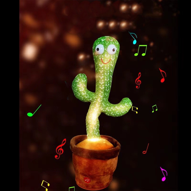 âm nhạc khiêu vũ đồ chơi Xương Rồng Nhảy Múa,cây xương rồng nhảy múa Xương Rồng Nhại Tiếng Xương Rồng Nhảy Múa, nhại tiếng, Xương Rồng Nhại Tiếng đèn nháy Đồ Chơi Nhồi Bông Hình Cây Xương Rồng Khiêu Vũ Dễ Thương，Xương Rồng Biết Nói Biết Khiêu Vũ Nhảy Múa