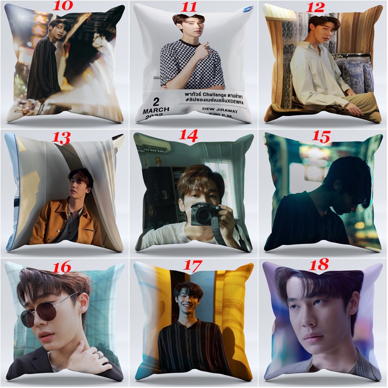 Vỏ gối đơn bằng polyester in họa tiết f4 dew jirawat sutivanisak trang trí nội thất | BigBuy360 - bigbuy360.vn