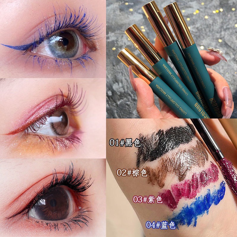 Chuốt mi nhiều màu sắc Glamcolour chuốt mi dài không lem không trôi mi dài tơi không vón cục cho bạn đôi mi cong vút