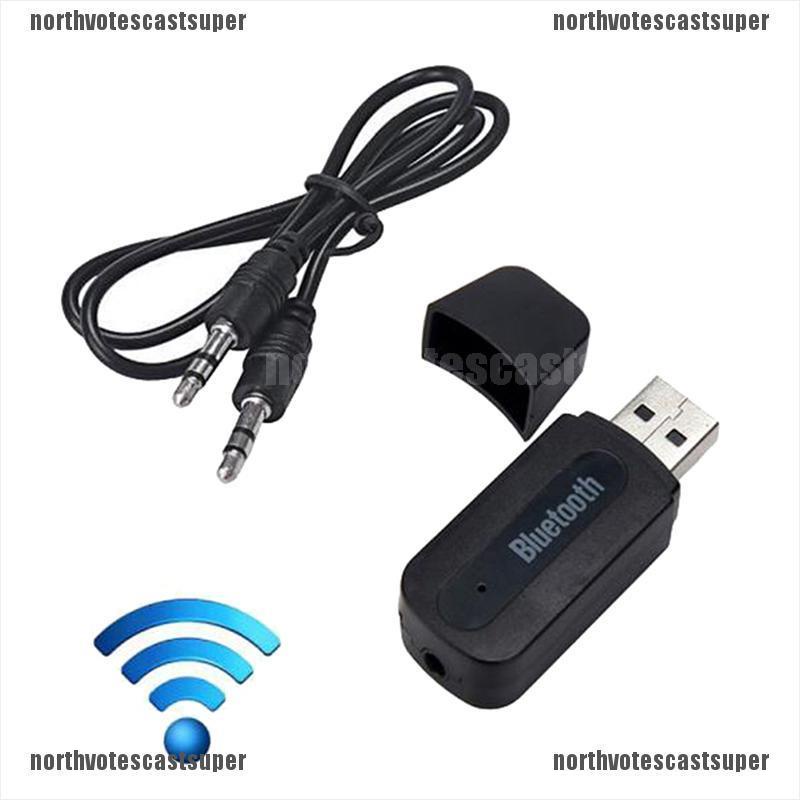Thiết Bị Nhận Tín Hiệu Âm Thanh Bluetooth Không Dây A2Dp Giắc Cắm 3.5mm Cho Xe Hơi