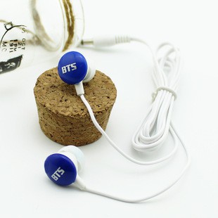 Tai nghe bts phong cách hàn quốc cắm dây có mic