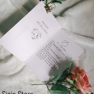 SS31 - Sổ tay, Booklet Tarot