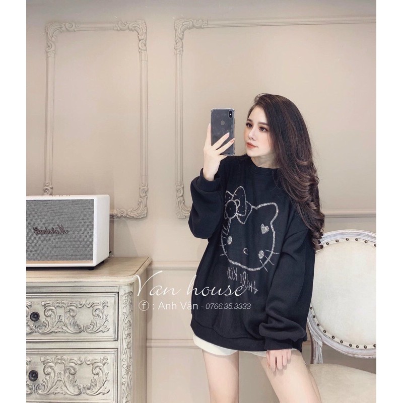 Áo nỉ hoodie phối kity hot hit | BigBuy360 - bigbuy360.vn