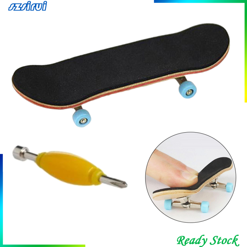 [Ready Stock]Finger Skateboard 9.6cm Mini Fingerboard Fingerboards Party Favor Child Gift