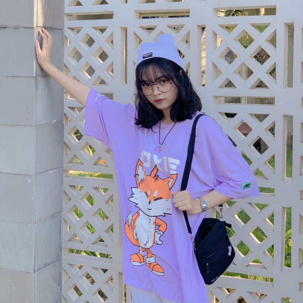 THELSTUDIOS - Tee Foxie Purple (Áo thun Foxie tím) | BigBuy360 - bigbuy360.vn