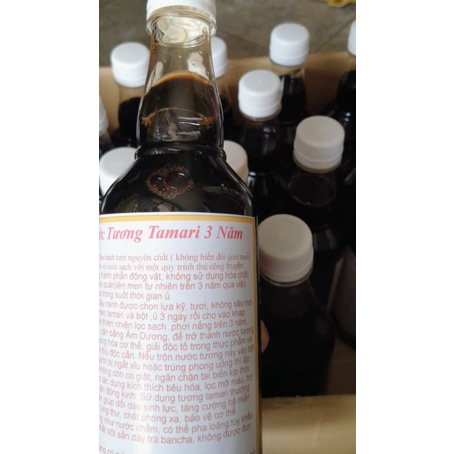 Nước tương tamari 3 năm