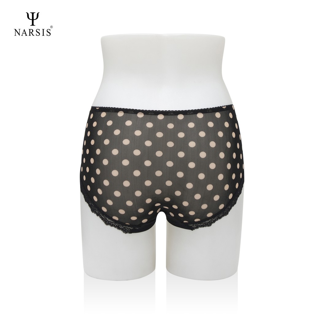 Quần lót nữ Narsis K0030 lưới chấm bi