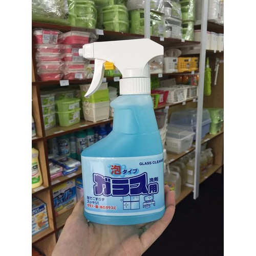 [Hỏa tốc HCM] Chai xịt vệ sinh kính Rocket không để lại vết sọc, hạn chế bám nụi trở lại 300ml NỘI ĐỊA NHẬT BẢN