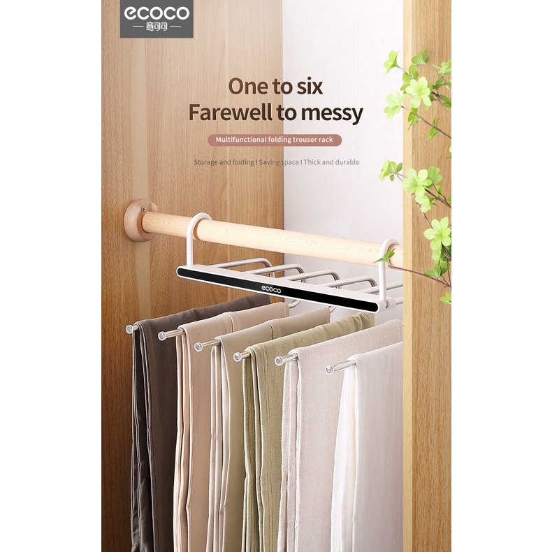 Giá móc treo quần áo đa năngcó thể gấp gọn tiện lợi