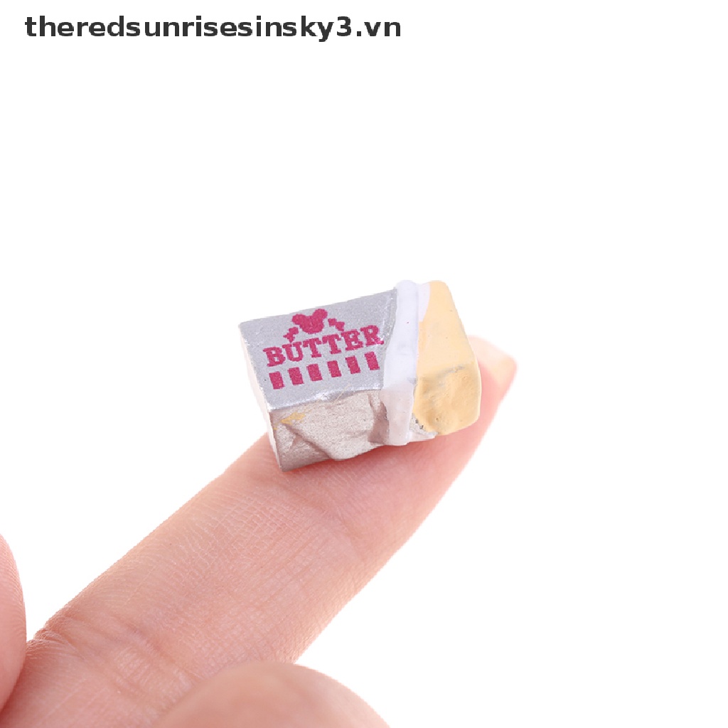 Set 6 Mô Hình Bánh Mì / Bơ Đồ Chơi Mini Cho Bé