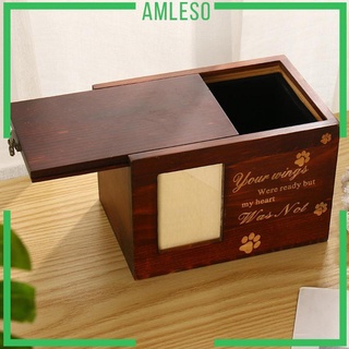 Urn tưởng niệm thú cưng cho hộp ảnh thú cưng Đồ dùng cho thú cưng