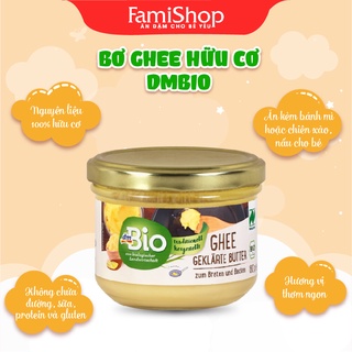 Famishop bơ ghee hữu cơ dm bio 180g