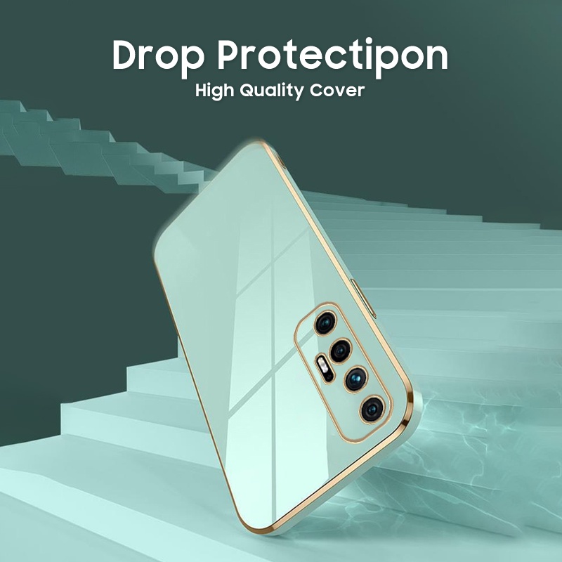 Ốp Điện Thoại TPU Mềm Mạ Màu Macaron Có Dây Đeo Cho Xiaomi Mi 10 / Mi 10S / Mi 10 Pro / Mi 10T / Mi 10T Pro