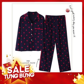 Bộ pijama cao cấp dài tay k1 -hàng nhập khẩu